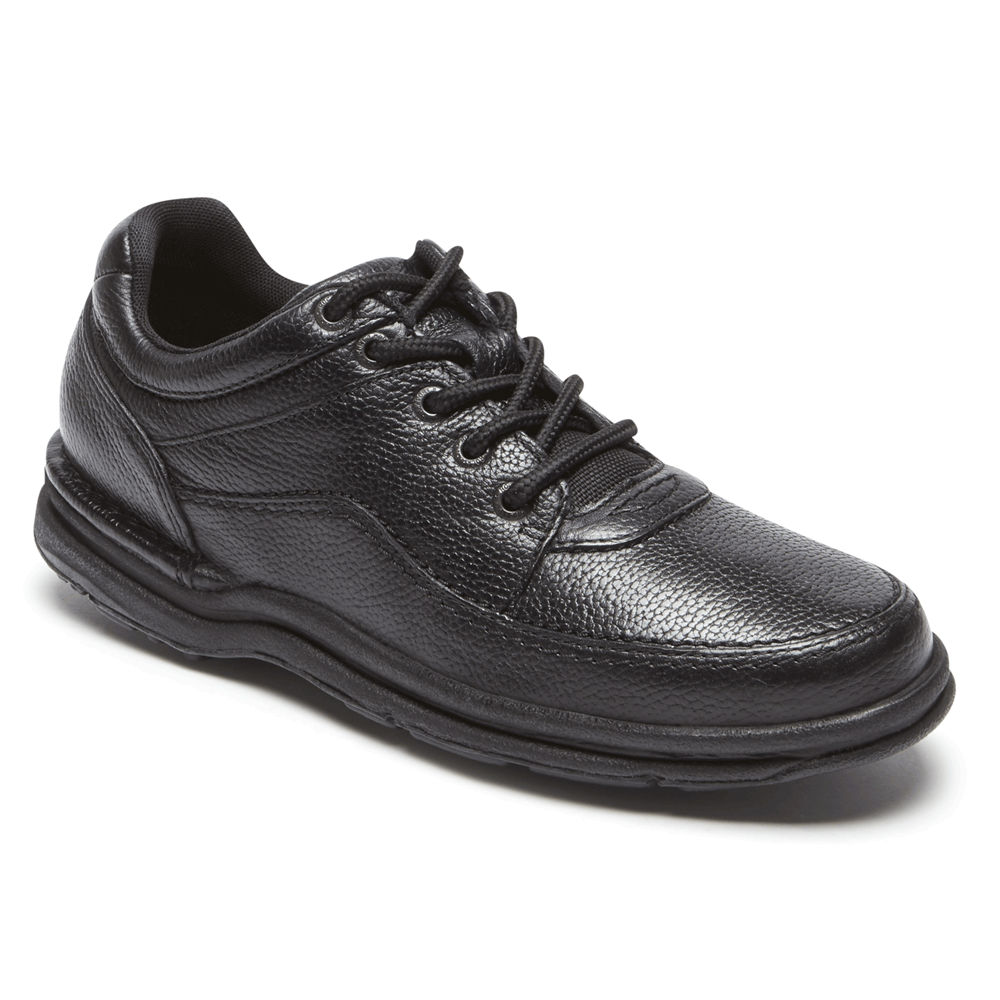 Rockport Mens World Tour Classic Shoe - Sneakers Black - NRZ240795